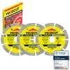 YOKOCUT Diamond Cutting Disc 115 mm, Diamond Cutting Disc Set