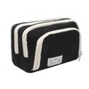 Large Pencil Case Study Must Haves, Aesthetic Pencil Case, Black