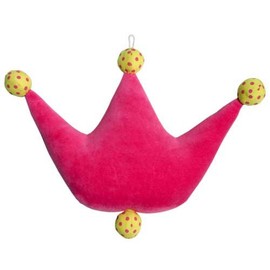 Trullala Spieluhr, Musikspieuhr Motiv: Krone, 25 cm, in pink