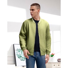 Wizoat Mens Casual Jacket Lightweight Jacket Varsity Coat