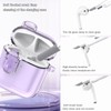 MHYALUDO Compatible with Airpods Case with Secure Closure, Compatible with