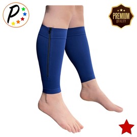 Presadee Premium Footless 20-30 mmHg Firm Compression YKK Zipper Leg Calf Sleeves (4)