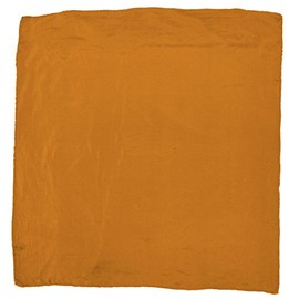 Wyoming Traders Solid Silk Wild Rag Scarf - Bronze Copper