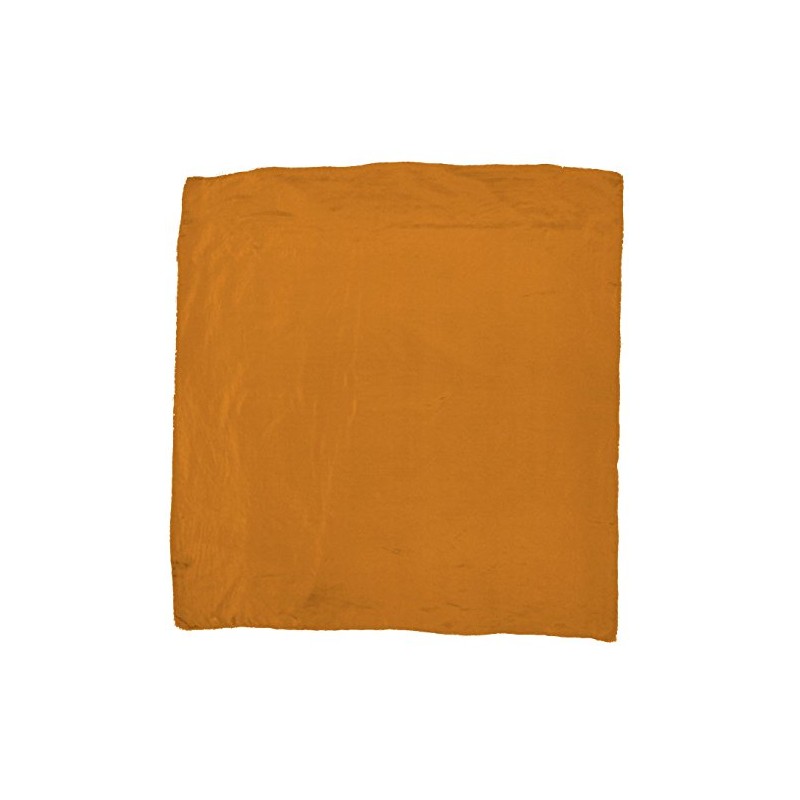 Wyoming Traders Solid Silk Wild Rag Scarf - Bronze Copper