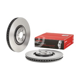 Brembo 09.D433.11 UV Coated Pillar Vented Front Brake Rotor JAGUAR OE# T2R5940