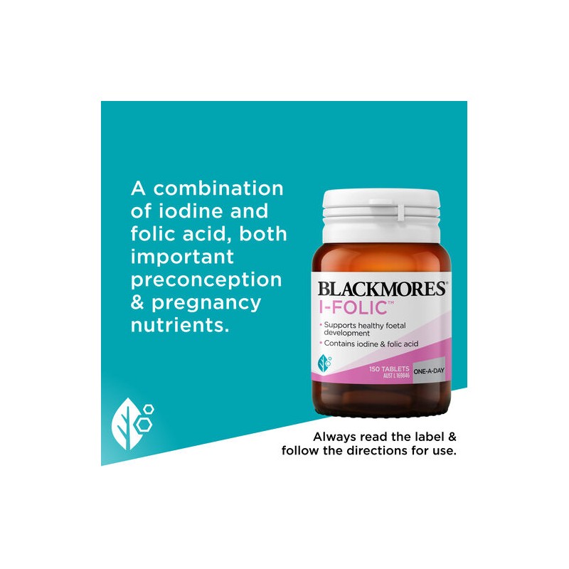 Blackmores I-Folic 150 Tablets