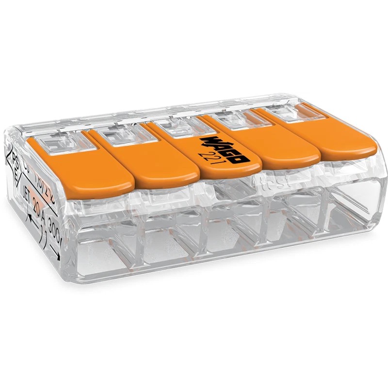 ITDsales WAGO Lever Nuts 28pc Wire Splicing Connector Kit with