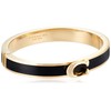 Coach F67480 Women's Metal Logo CO-F67480-GDBLK-B-1 Bangle