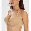 Lemorosy Multiway Contour Strapless Bra Women's Plus Size Full Coverage