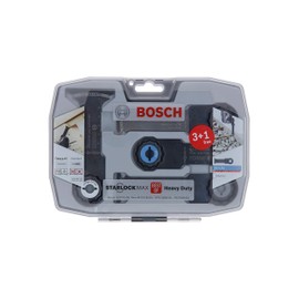 Bosch Accessories Professional 4 tlg. Tauchsägeblatt Starlock Max Best of Heavy Duty Set (für Holz & ungehärtetes Metall, Zubehör Multifunktionswerkzeug)