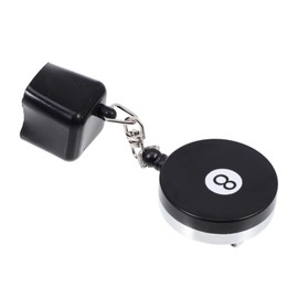 SUPVOX Snooker Pool Chalk Tip Rubber Holder Lightweight Portable Billiard Accessory for Professional Players Durable Fit for Standard Chalk Black