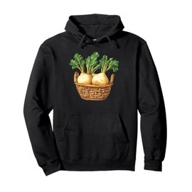 Rutabaga In A Basket Pullover Hoodie