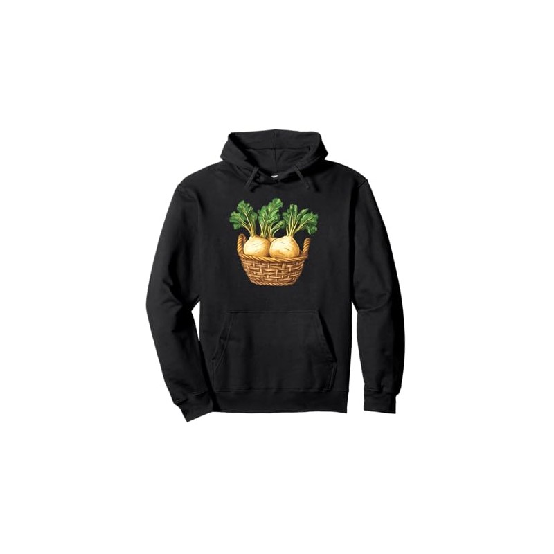 Rutabaga In A Basket Pullover Hoodie