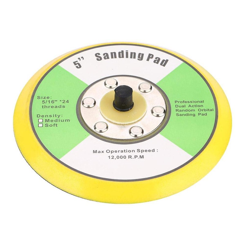 100/125 mm Polishing Tray Grinding Polishing Backing Pad with M8