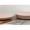 10 Strawberry Street Wazee Matte Coupe Dinnerware, Dinner Plate, Blush,