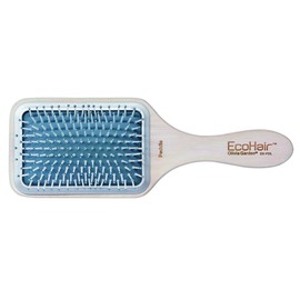 Olivia Garden EcoHair Paddle Large - Eco-Friendly Professional Bamboo Hairbrush for Styling
