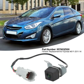 Aramox Car Reversing Cameras, IP68 Waterproof Reversing Camera for Car, Rear View Camera Parking Aid Compatible with I40 2011-14 OE: 957603Z000