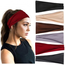 Unisex Sports Headband for Yoga & Running - Sweat-Absorbing Free Size/8 Bright Green 15ea