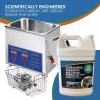 NORTHWEST ENTERPRISES Ultrasonic Cleaner Solution for Carburetors and Engine Par