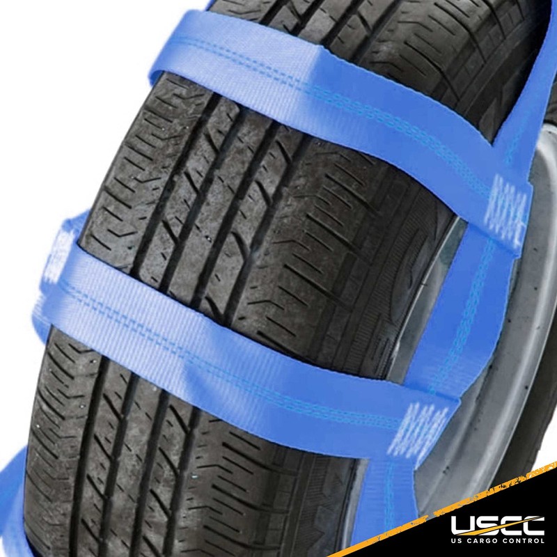 US Cargo Control Extra Large Tow Dolly Basket Strap, Blue