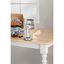 Fantes Cheese Grater with Suction-Base and 2 Drums, The Italian Market Original since 1906
