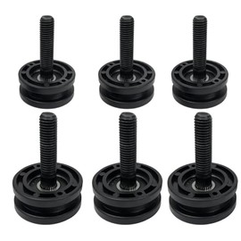 Tile Saw Roller Assembly Compatible With Ridgid 7" Tile Saw Model R4030 R4030S R4031 R4031S R40311 DT180EVO Replace 305784005 306784001 305784001 524820001 089041054704 6 PCS