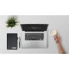 Libreta Ecológica Block Pluma Notas Adhesiva / Personalizar Negro