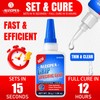 ALECPEA Grip Glue, 30g Thin Motorcycle Grip Glue with 3