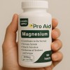 Magnesium Tablets 180 Pack by ProAid | Vegan & Vegetarian