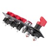 Auto Racing Car Ignition Switch Carbon Fiber Surface Panel 5