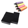 Marker Storage Bag 168 Slots Multipurpose Portable Zippered Marker Pen
