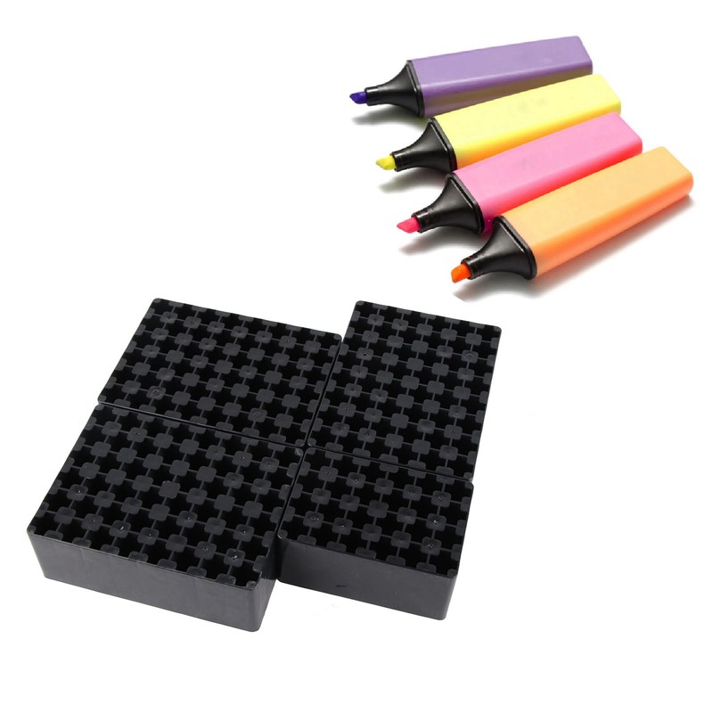 Marker Storage Bag 168 Slots Multipurpose Portable Zippered Marker Pen