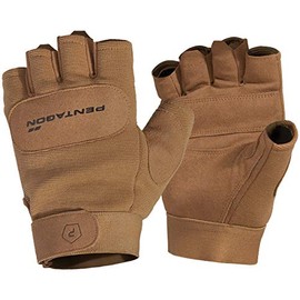 Pentagon Men's 1/2 Duty Mechanic Gloves Coyote, Coyote