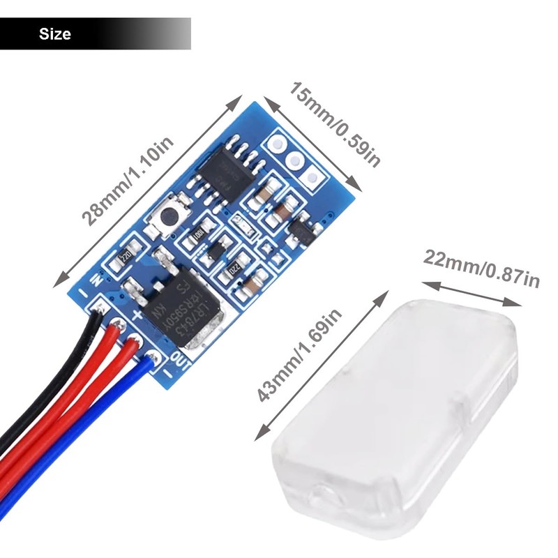 Youmile LED light Driver board DC 5-24V 30W PWM LED