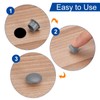 uxcell 50Pcs Hinge Hole Covers, 35mm(1 3/8") Dia Plastic Concealed