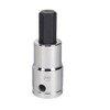 1/2" Dr, 5/8" Size, SAE Hex Bit Socket, 6 Pts,