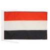 Yemen Flag 18'' x 12'' cords - Yemeni SMALL flags