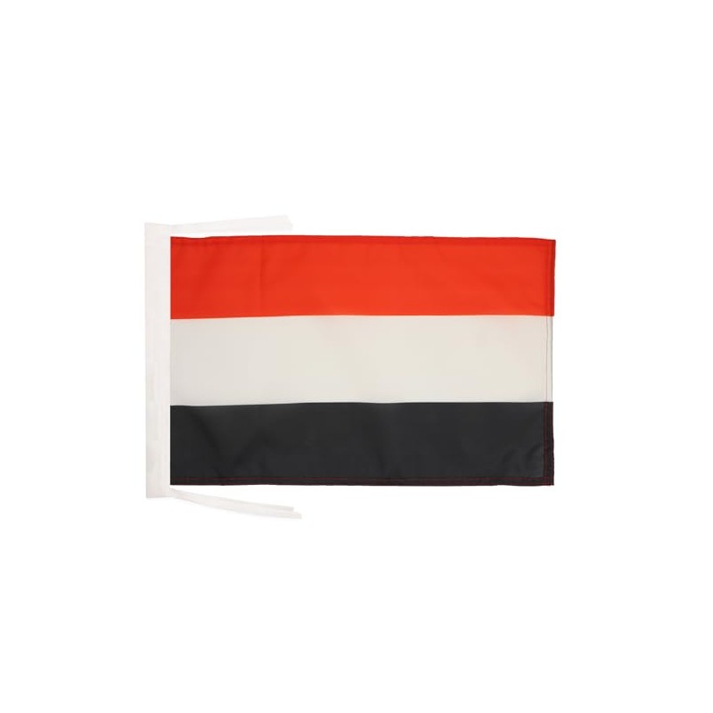 Yemen Flag 18'' x 12'' cords - Yemeni SMALL flags
