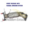 Northeastern Exhaust | Stainless Steel Exhaust Front Flex Pipe Compatible