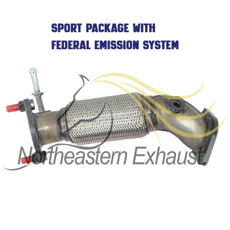 Northeastern Exhaust | Stainless Steel Exhaust Front Flex Pipe Compatible