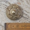 Hardware for You Architectural Round Rococo Brass Door Bell Push