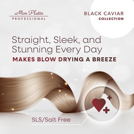 Mon Platin Hair Serum con Caviar Negro y Seda 100 Ml  3.4 Oz - Srum para un Cabello Sedoso, Protegido y Reparado con Elegancia - Eleva tu Estilo...   