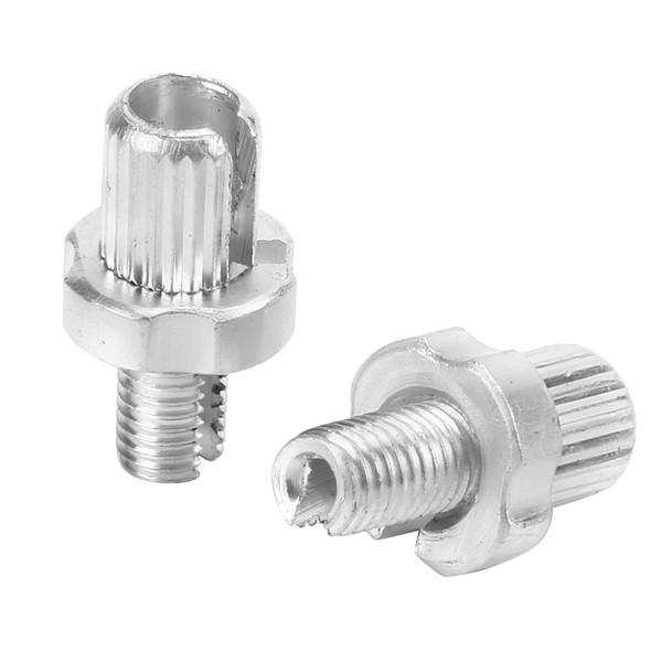 Cuifati 2pcs M7 Bicycle Brake Lever Adjuster Screws, Aluminium Alloy