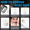 Nose Waxing kit, 100g Nose Hair Removal Wax for Men
