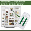 W11527432 Light Replacement for Whirlpool Maytag Amana Fridge Refrigerator W11101384
