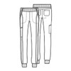 Infinity Cherokee Women's Scrub Jogger Pants Mid Rise with Moisture