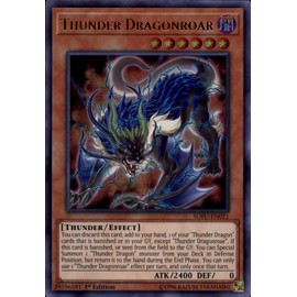 Yu-Gi-Oh! - Thunder Dragonroar - SOFU-EN021 - Soul Fusion - Unlimited Edition - Ultra Rare