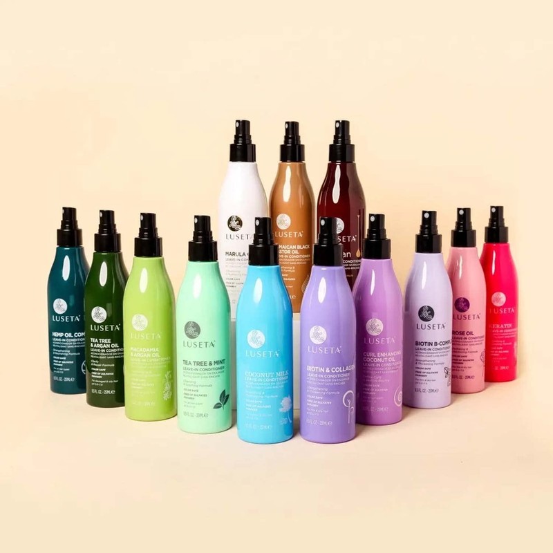 Luseta Biotin Leave in Conditioner for Dry Damaged Hair, Natural