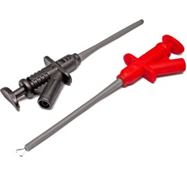 PeakTech Insulated 5 A Crocodile Clip With 4 mm Connectors, 1 x Cat III, P 7010