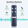 RC802V FNR1 Replacement Infrared Remote for TCL Android 4K Smart